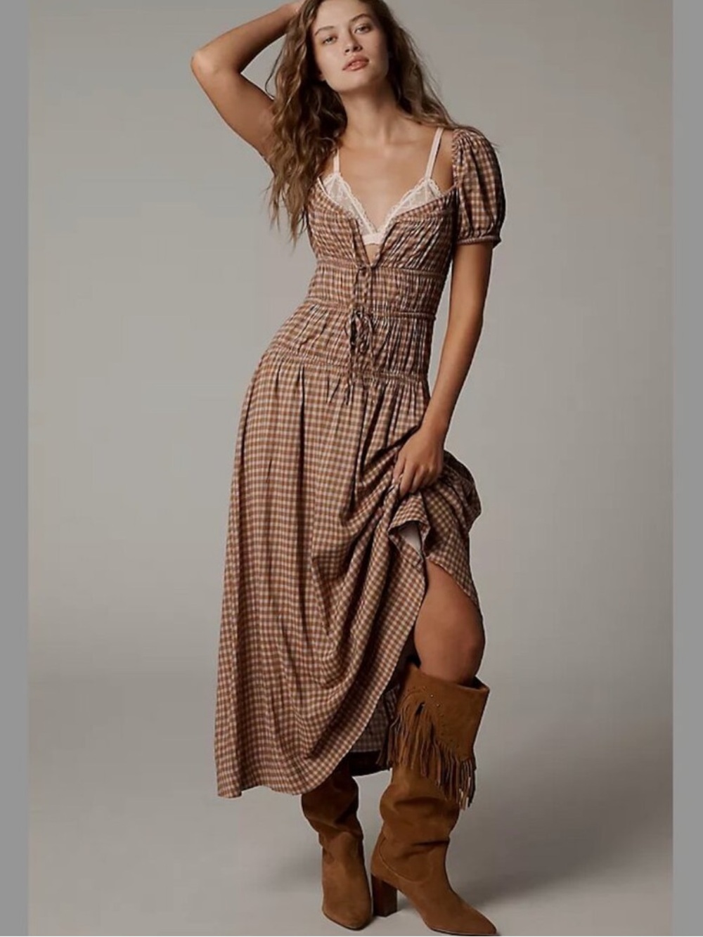 Reformation Rhett Midi Dress New!